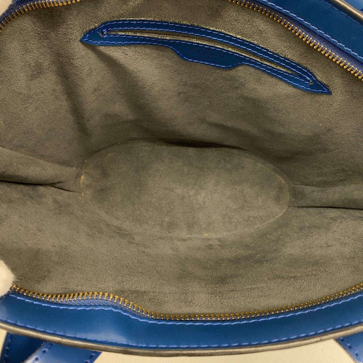 Louis Vuitton Handbag Epi Saint Jacques Toledo Blue — view 4