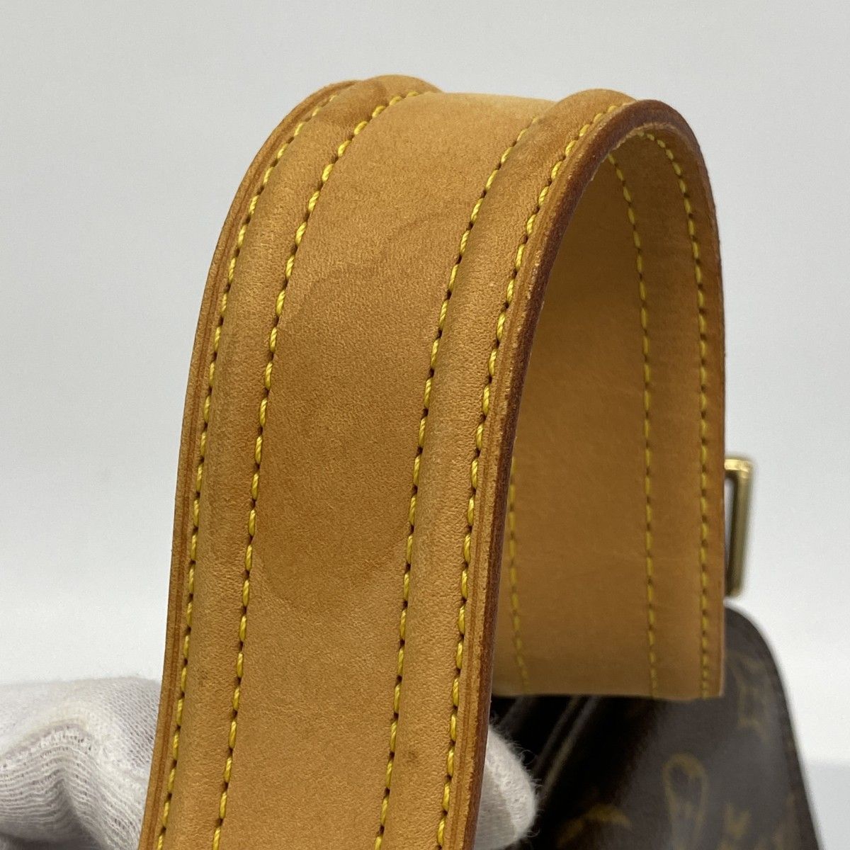 Louis Vuitton Shoulder Bag Monogram Viva Cite GM Brown — view 7