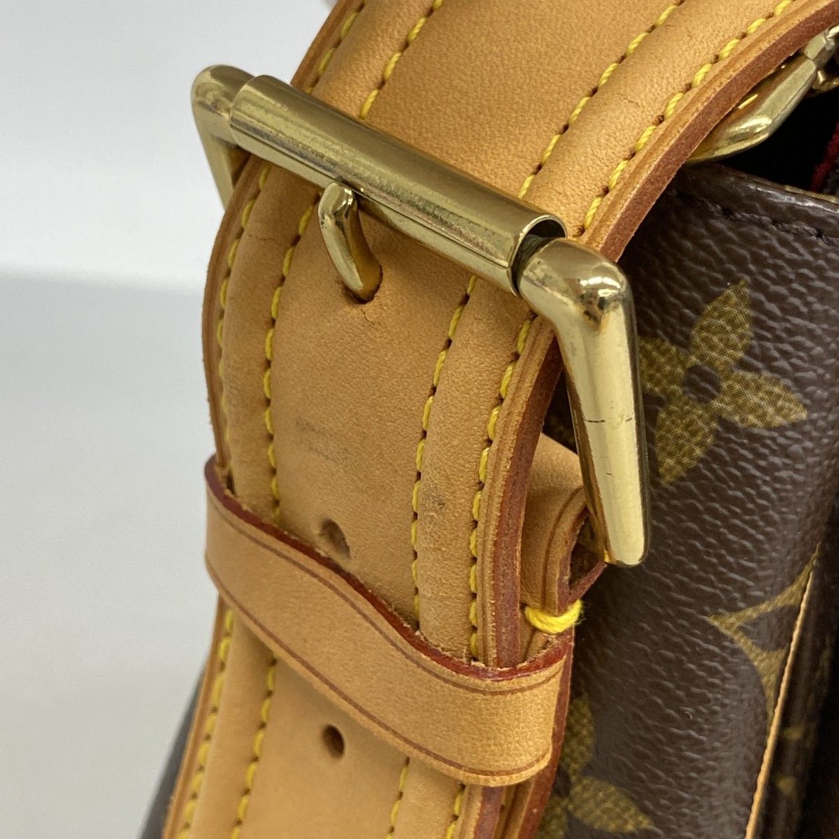 Louis Vuitton Shoulder Bag Monogram Viva Cite GM Brown — view 8