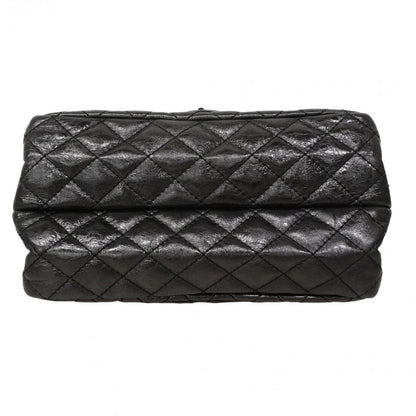 Chanel Shoulder Bag 2.55 Calf Black Silver — view 3