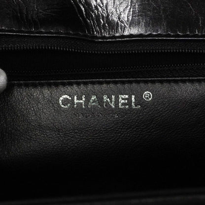 Chanel Shoulder Bag 2.55 Calf Black Silver — view 5