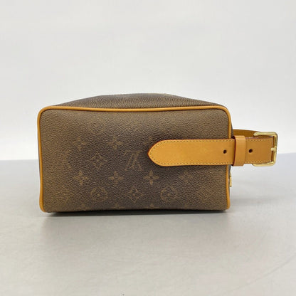 Louis Vuitton Clutch Monogram Rocker Dopp Kit Brown — view 8