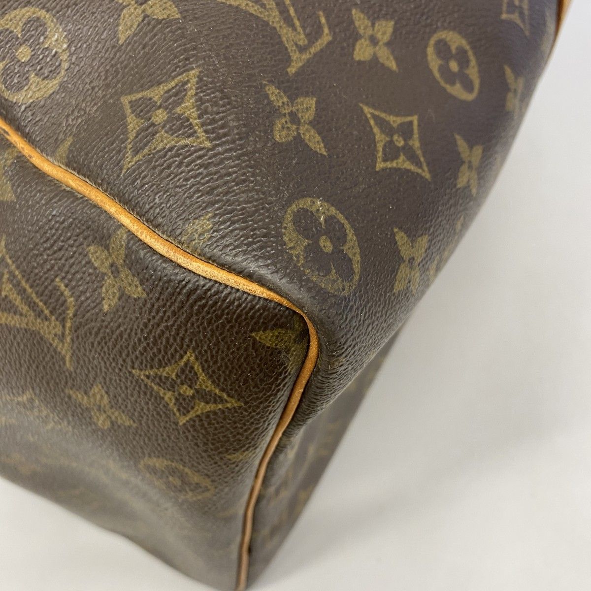 Louis Vuitton Boston Bag Monogram Keepall 50 Brown — view 6