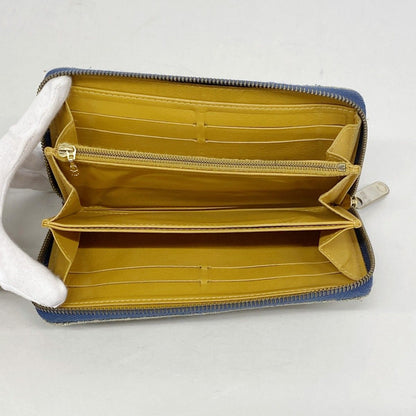 Louis Vuitton Wallet Monogram Denim Zippy Blue — view 3