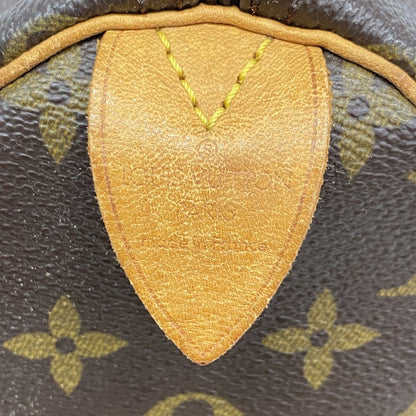 Louis Vuitton Handbag Monogram Speedy 30 Brown — view 5