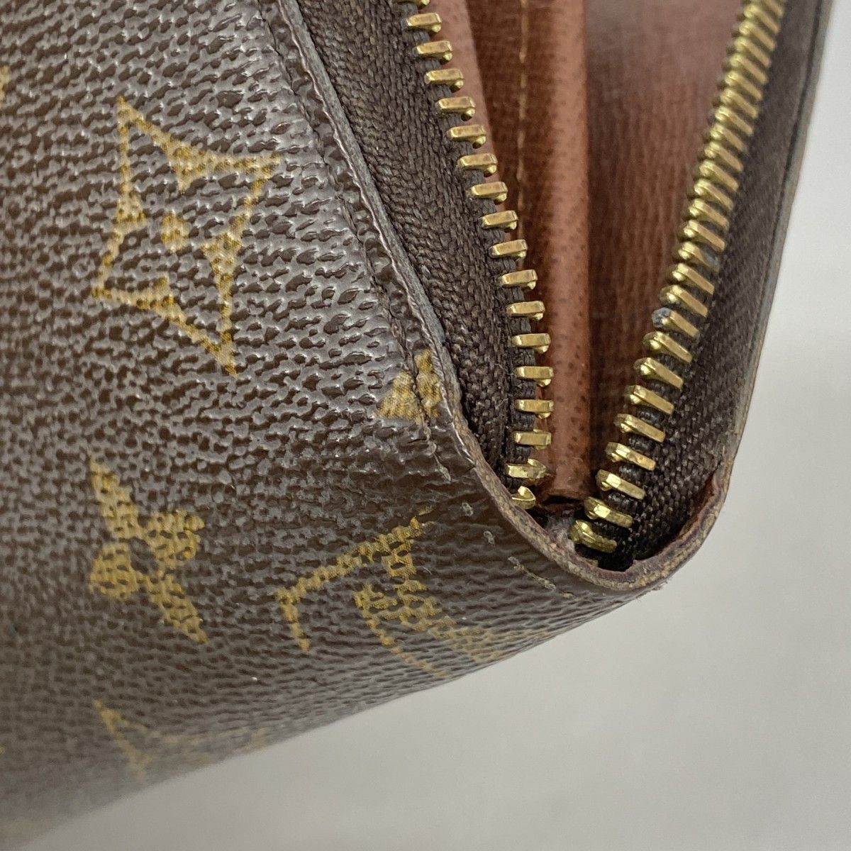 Louis Vuitton Wallet Monogram Zippy Brown — view 6