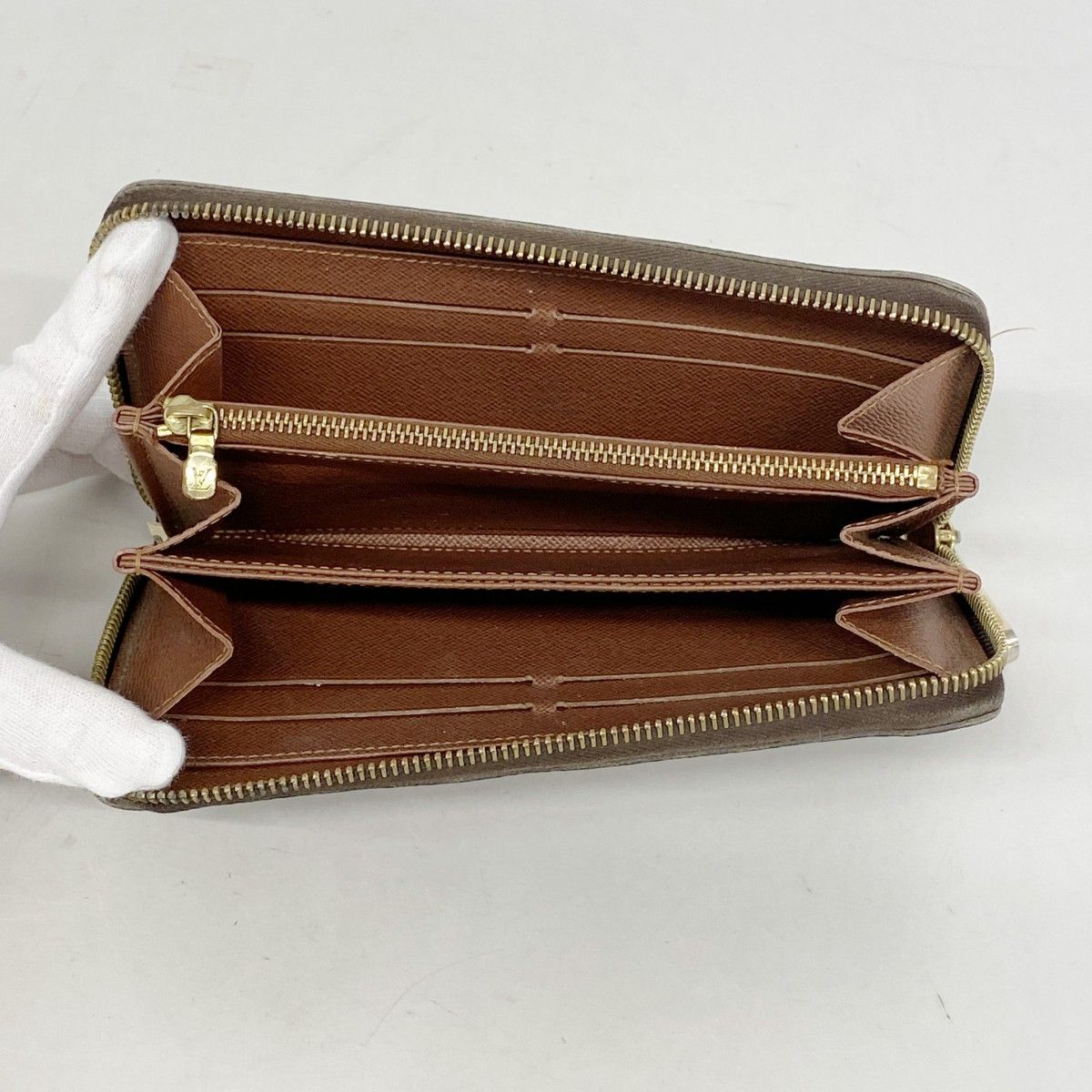 Louis Vuitton Wallet Monogram Zippy Brown — view 3