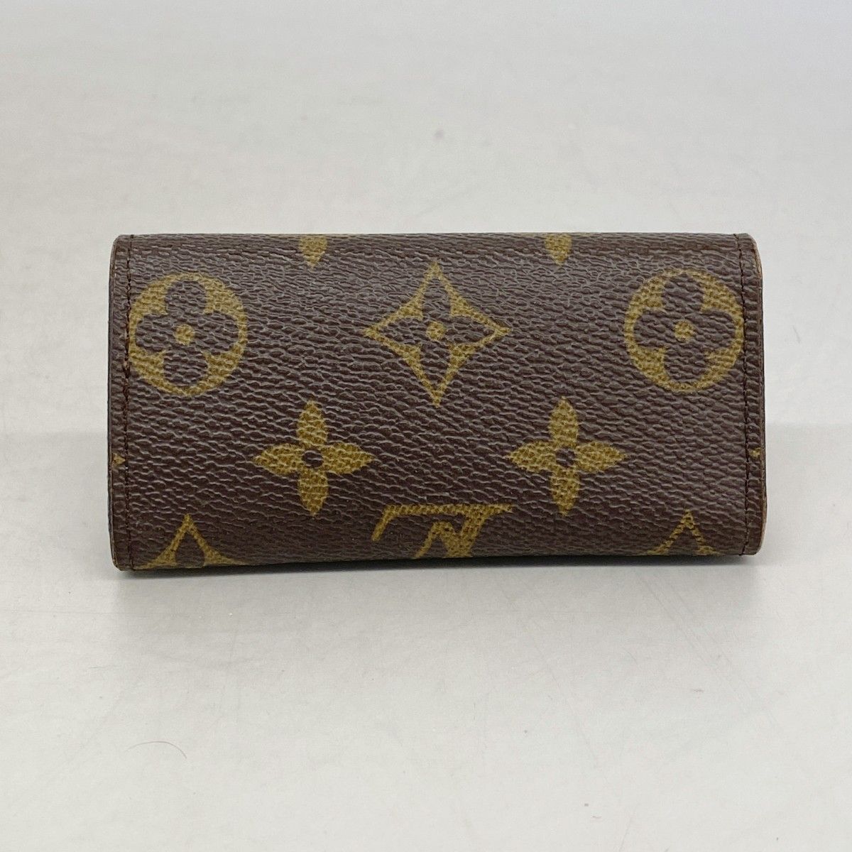 Louis Vuitton Key Case Monogram Multicles 4 Brown Key Holder — view 9
