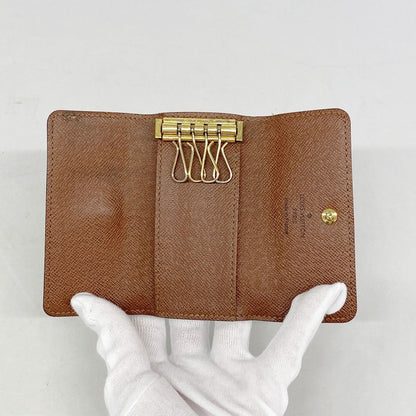 Louis Vuitton Key Case Monogram Multicles 4 Brown Key Holder — view 3