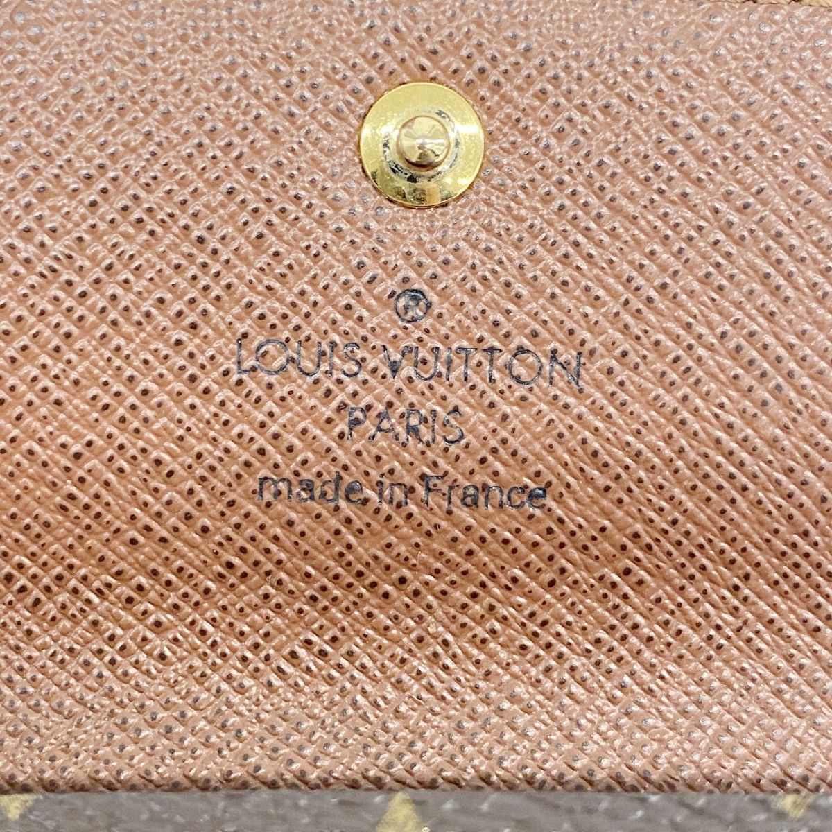 Louis Vuitton Key Case Monogram Multicles 4 Brown Key Holder — view 4