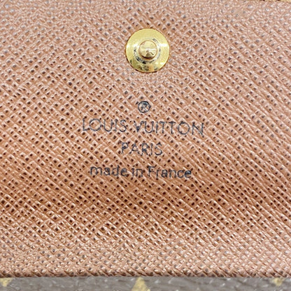 Louis Vuitton Key Case Monogram Multicles 4 Brown Key Holder — view 4