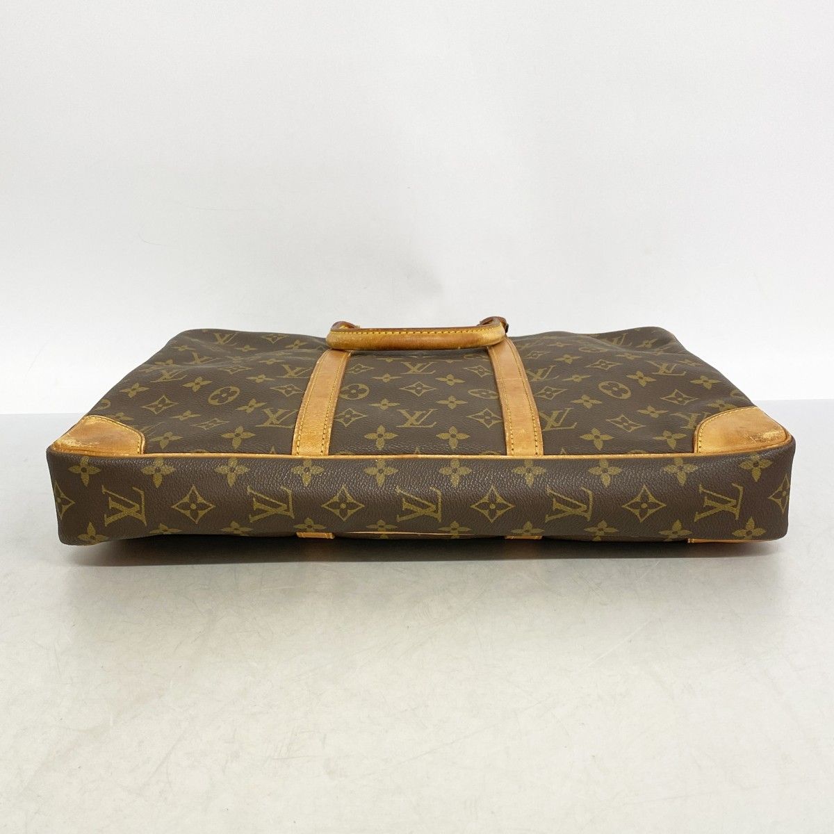 Louis Vuitton Business Bag Monogram Porte Documents Voyage Brown — view 3