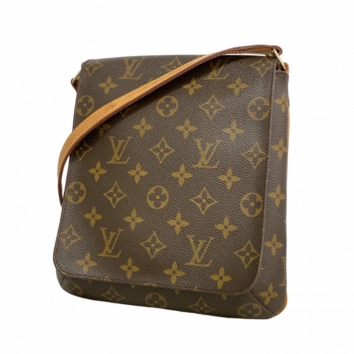 Louis Vuitton Shoulder Bag Monogram Musette Salsa Short Strap Brown