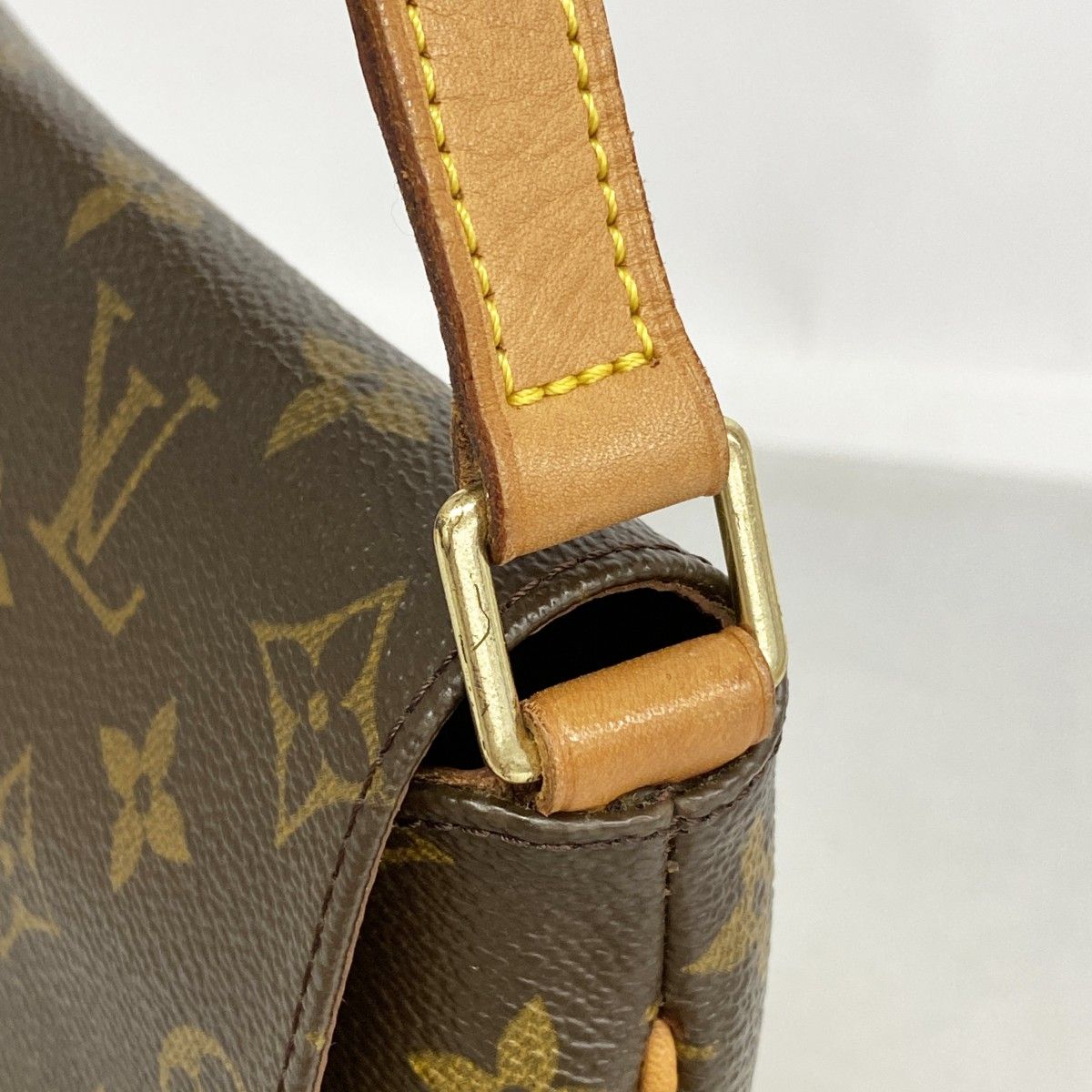 Louis Vuitton Shoulder Bag Monogram Musette Salsa Short Strap Brown — view 8