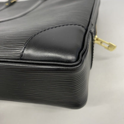 Louis Vuitton Business Bag Epi Porte Documents Voyage Noir — view 7