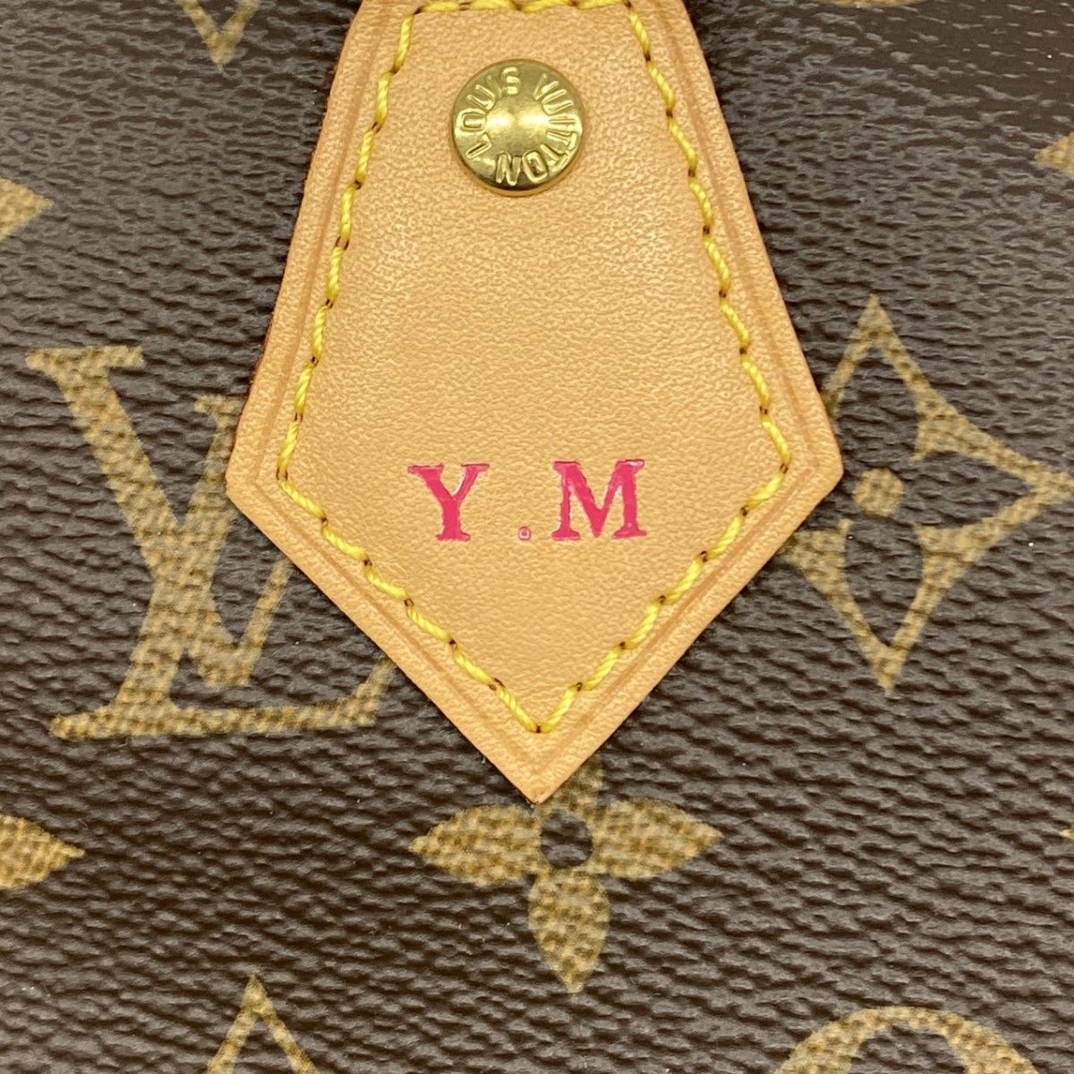 Louis Vuitton Handbag Monogram Speedy 30 Brown — view 6