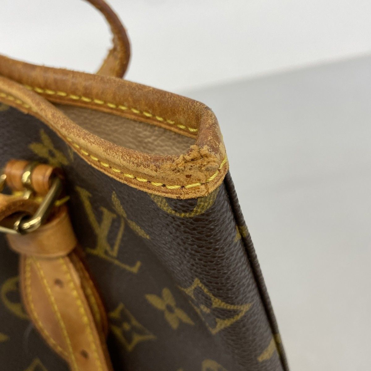 Louis Vuitton Tote Monogram Bucket PM Brown — view 6