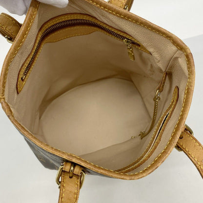 Louis Vuitton Tote Monogram Bucket PM Brown — view 4