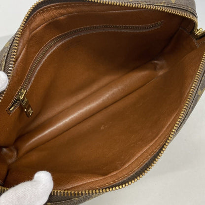 Louis Vuitton Clutch Monogram Marly Dragonne GM Brown — view 4