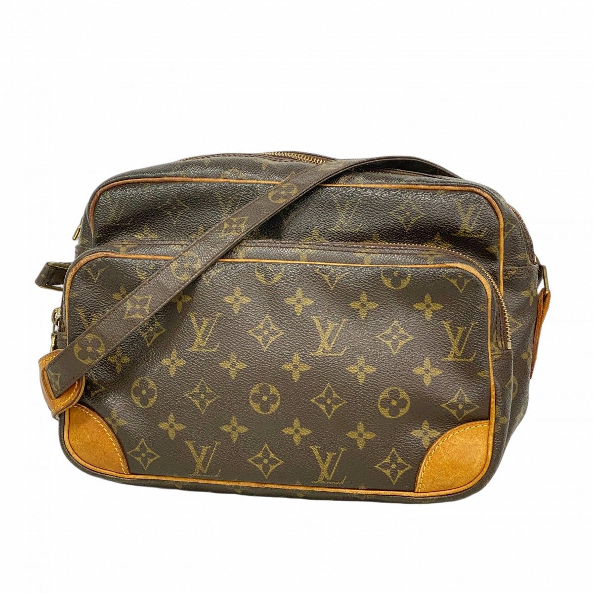 Louis Vuitton Shoulder Bag Monogram Nile Brown