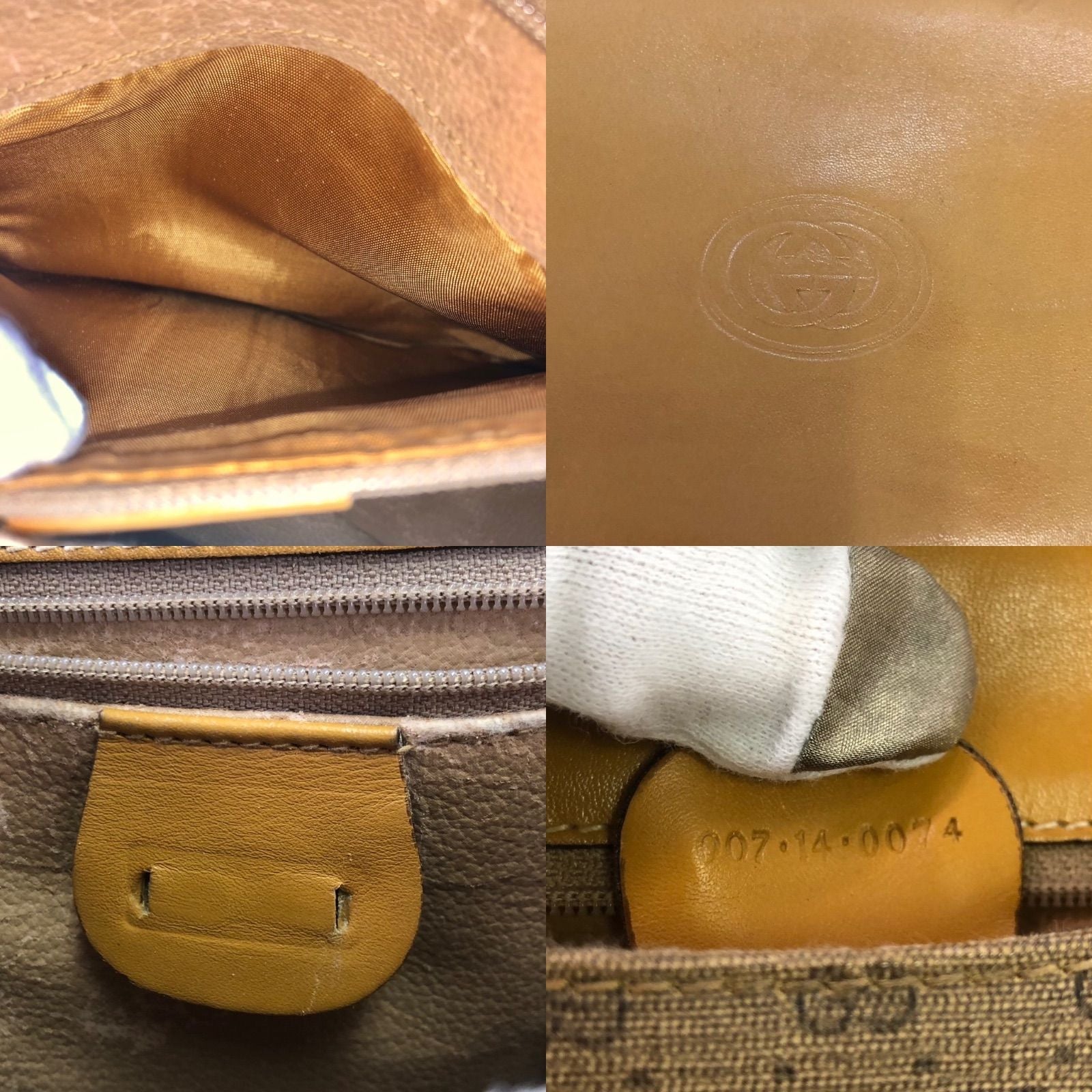 Gucci Vintage Shoulder Bag Pochette Micro GG — view 9