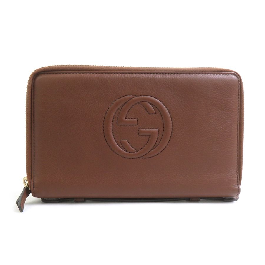 Gucci Wallet Organizer Wallets Brown
