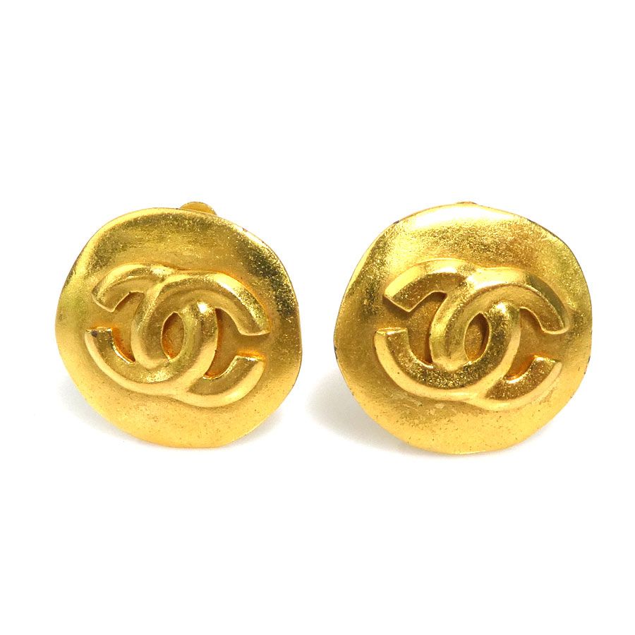 Chanel Earrings CC Logo
