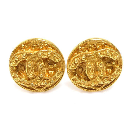 Chanel Earrings CC Logo
