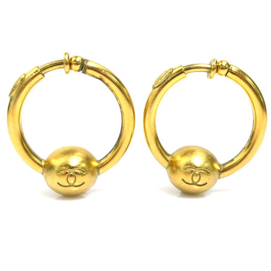 Chanel Earrings CC Logo