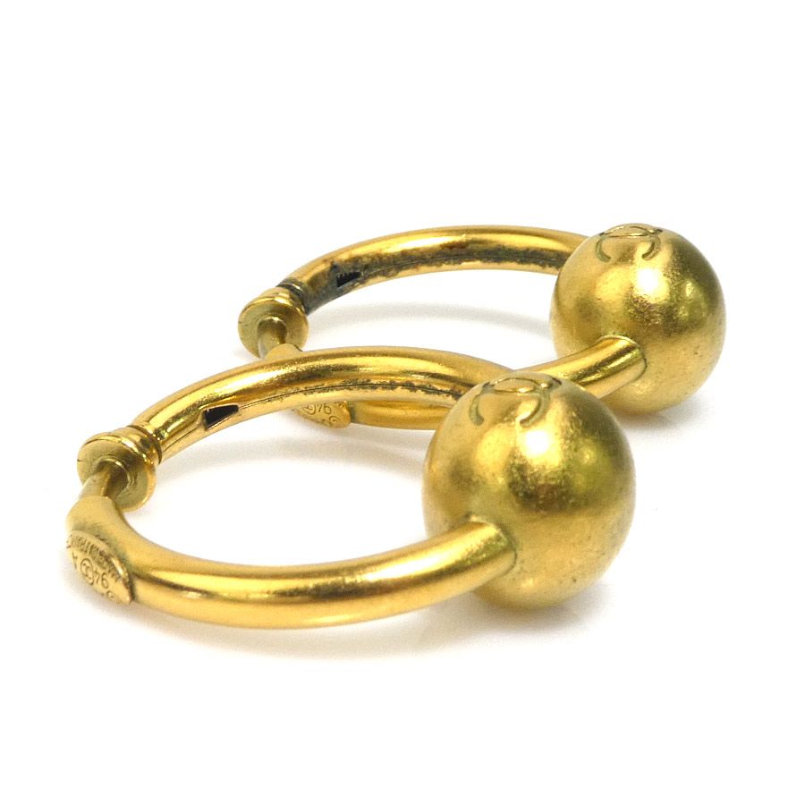 Chanel Earrings CC Logo — view 5