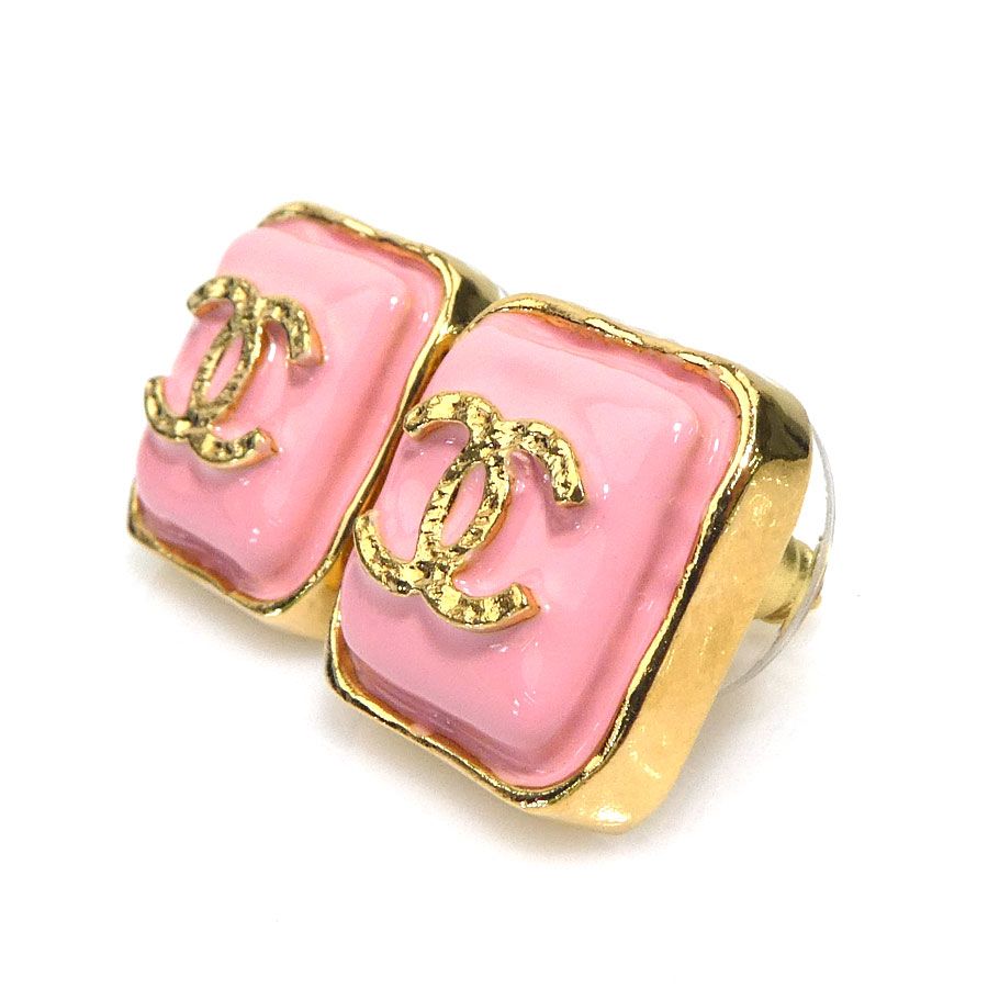 Chanel Earrings CC Logo — view 3