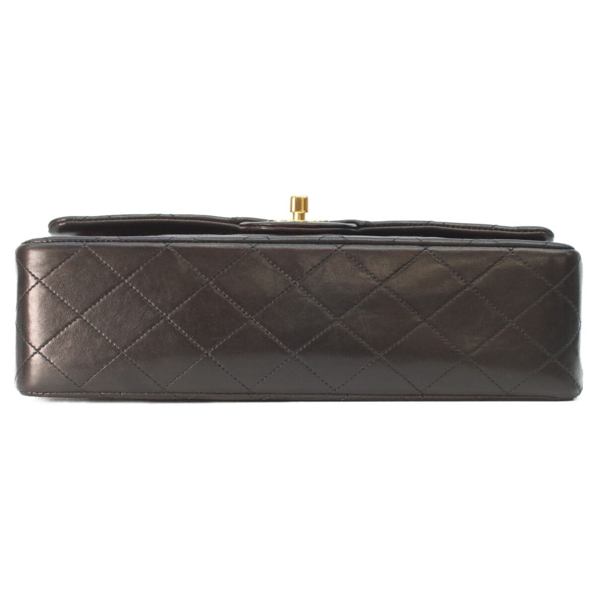 Chanel Black Lamb Gold Quilted 25 Shoulder — view 5