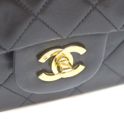 Chanel Black Lamb Gold Quilted 25 Shoulder — view 6