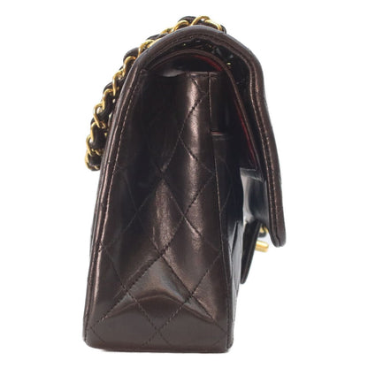 Chanel Black Lamb Gold Quilted 25 Shoulder — view 4