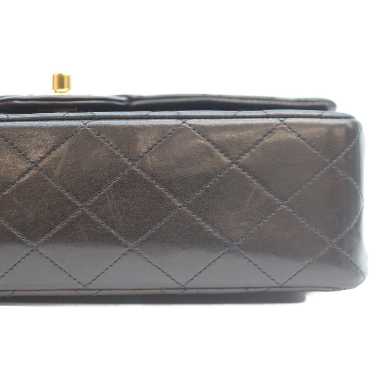 Chanel Black Lamb Gold Quilted 25 Shoulder — view 7