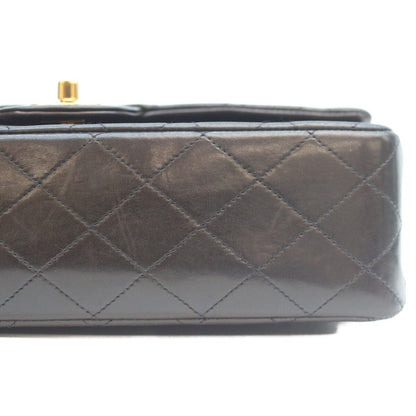 Chanel Black Lamb Gold Quilted 25 Shoulder — view 7