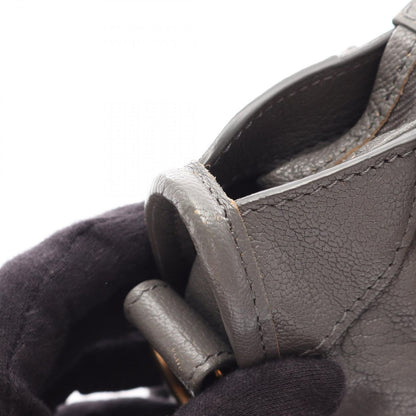 Balenciaga Handbag Classic Metallic Edge Mini City 2-Way Gray Leather — view 5
