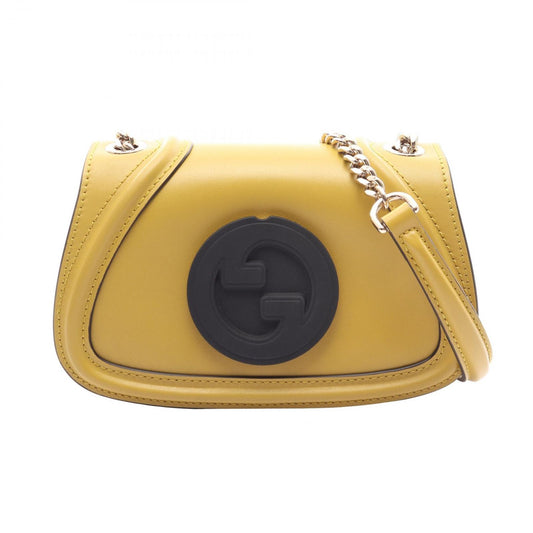 Gucci Shoulder Bag Blanc Di Master Black Leather Rubber Di Small