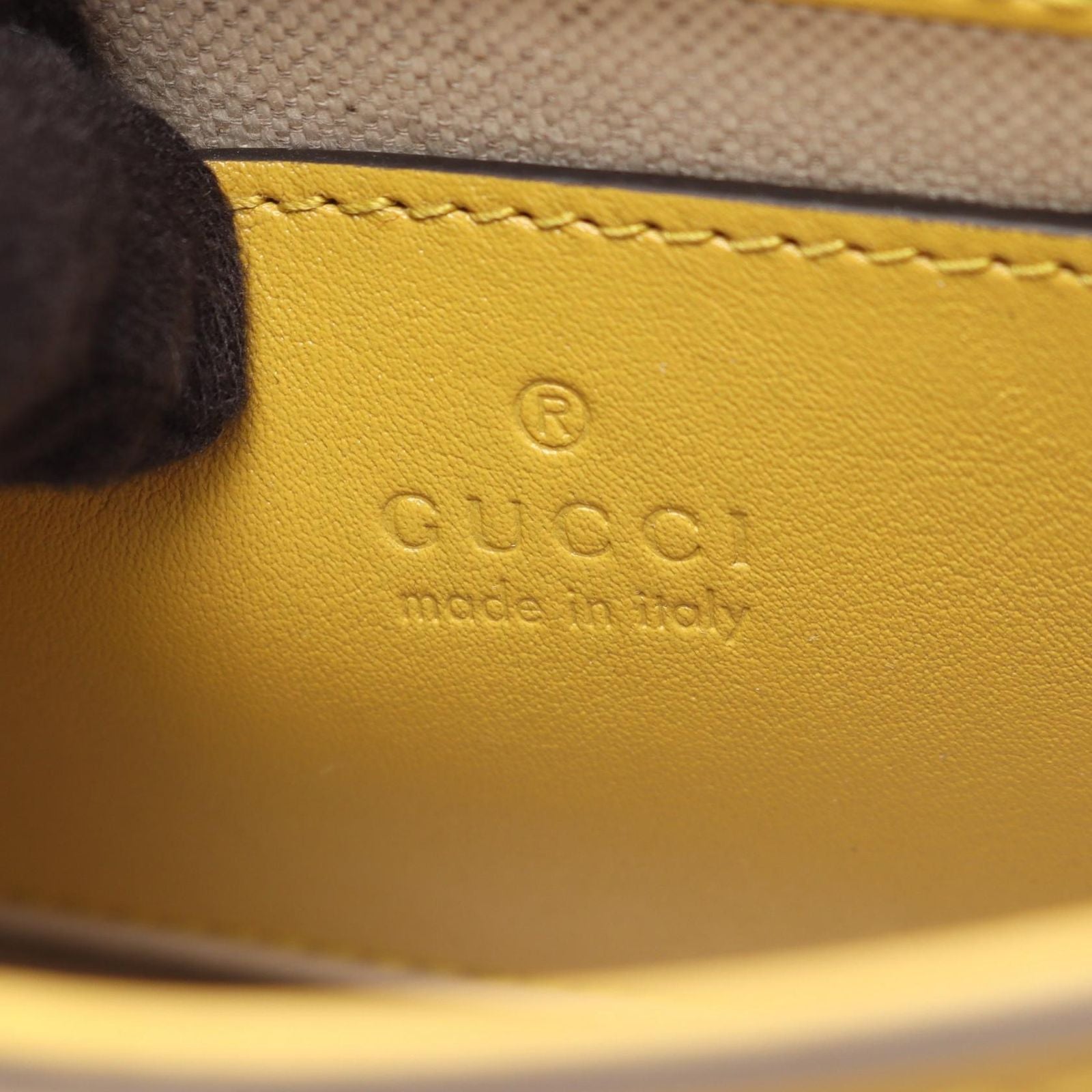 Gucci Shoulder Bag Blanc Di Master Black Leather Rubber Di Small — view 4