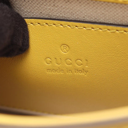 Gucci Shoulder Bag Blanc Di Master Black Leather Rubber Di Small — view 4