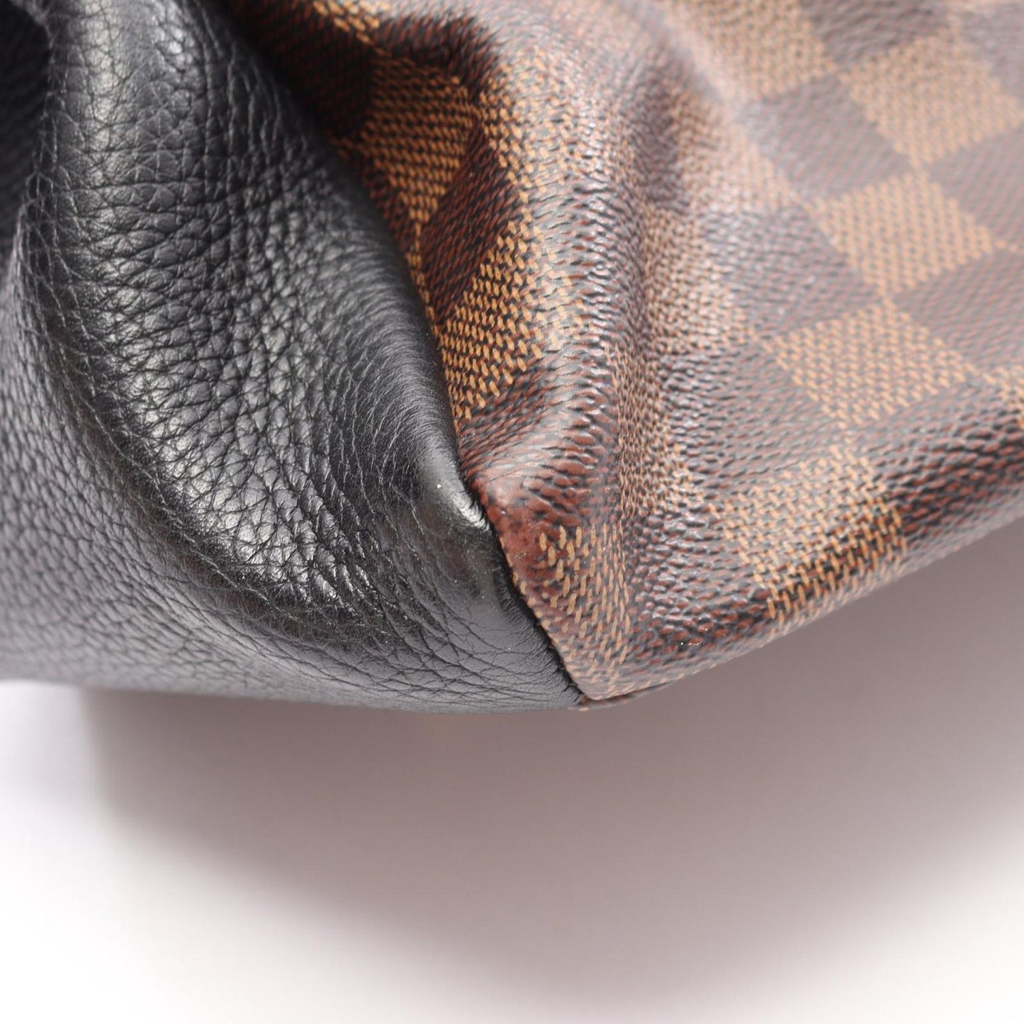 Louis Vuitton Handbag Normandy Damier Ebene Noir 2-Way Canvas Leather — view 8