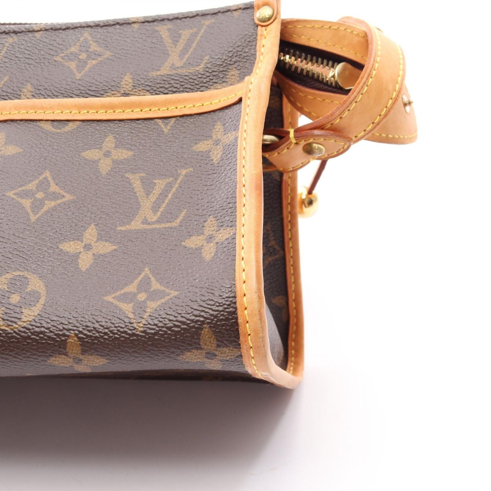 Louis Vuitton Shoulder Bag Popincourt Long Monogram Canvas Leather — view 9