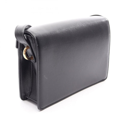 Gucci Shoulder Bag Double Black Leather GG Marmont — view 2