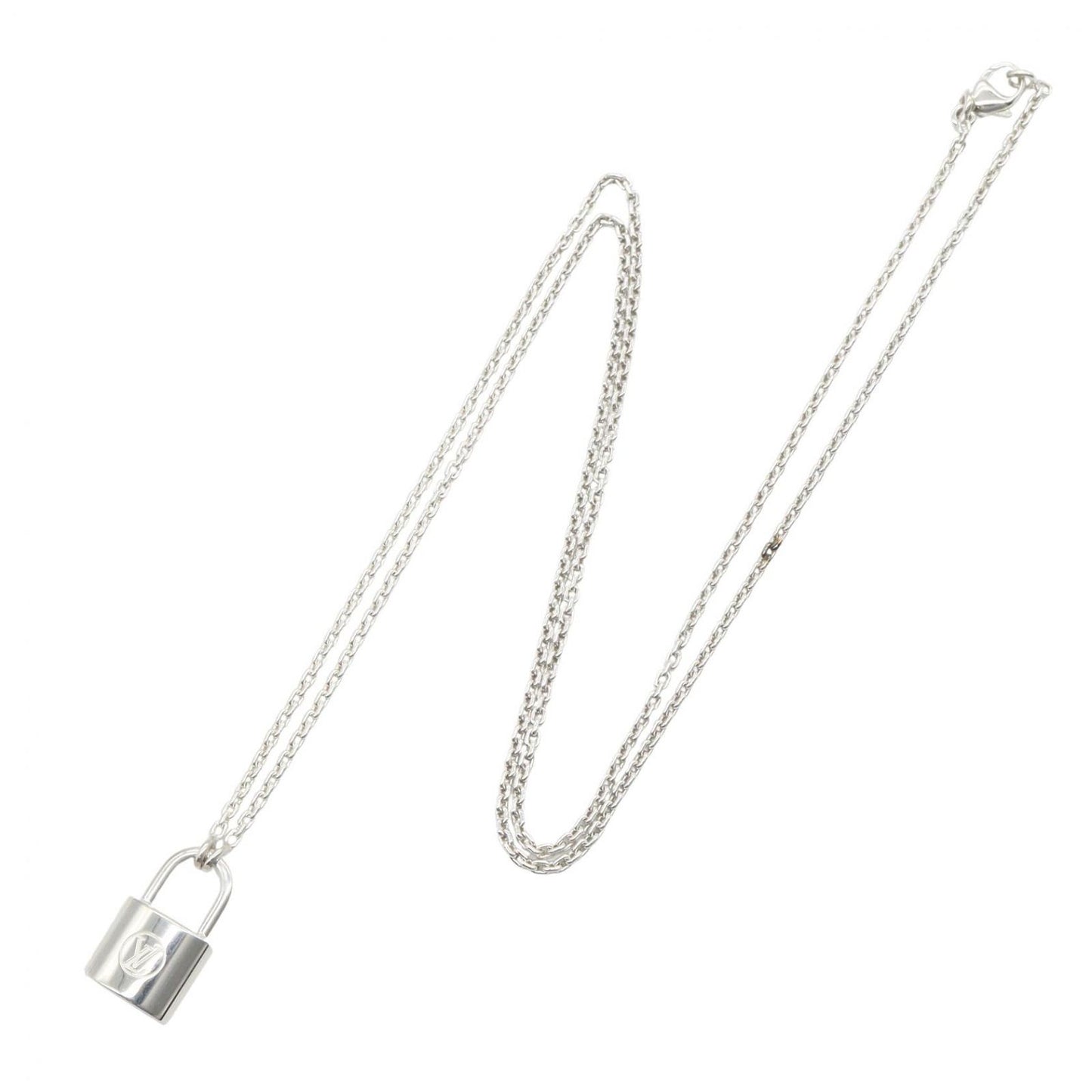 Louis Vuitton Necklace Pendentif Lockit 49.5 cm 925 Sterling Silver — view 2