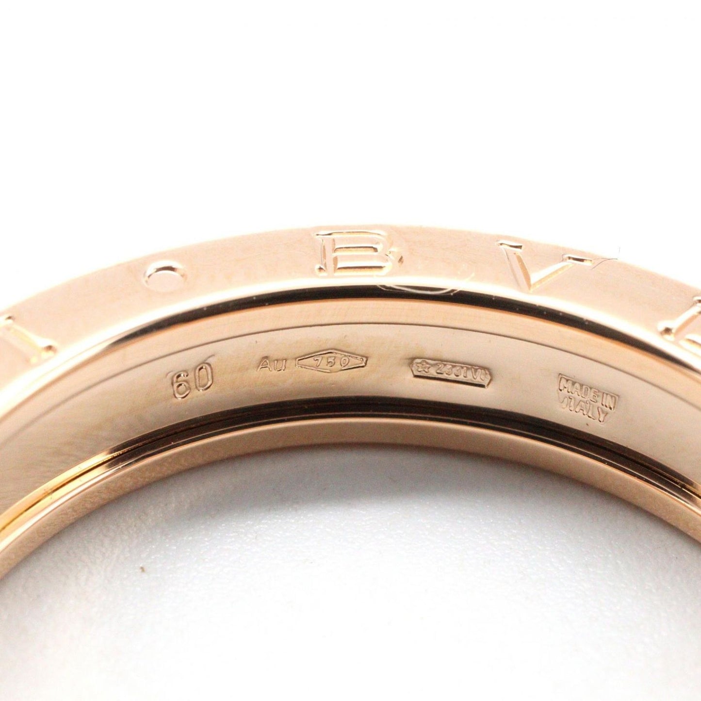 Bvlgari Ring B-zero One Band 18k Pink Gold — view 4