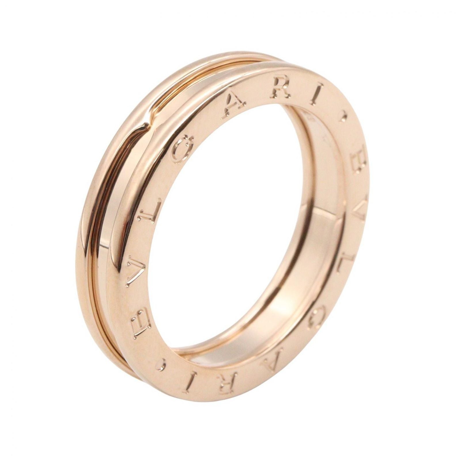 Bvlgari Ring B-zero One Band 18k Pink Gold — view 3