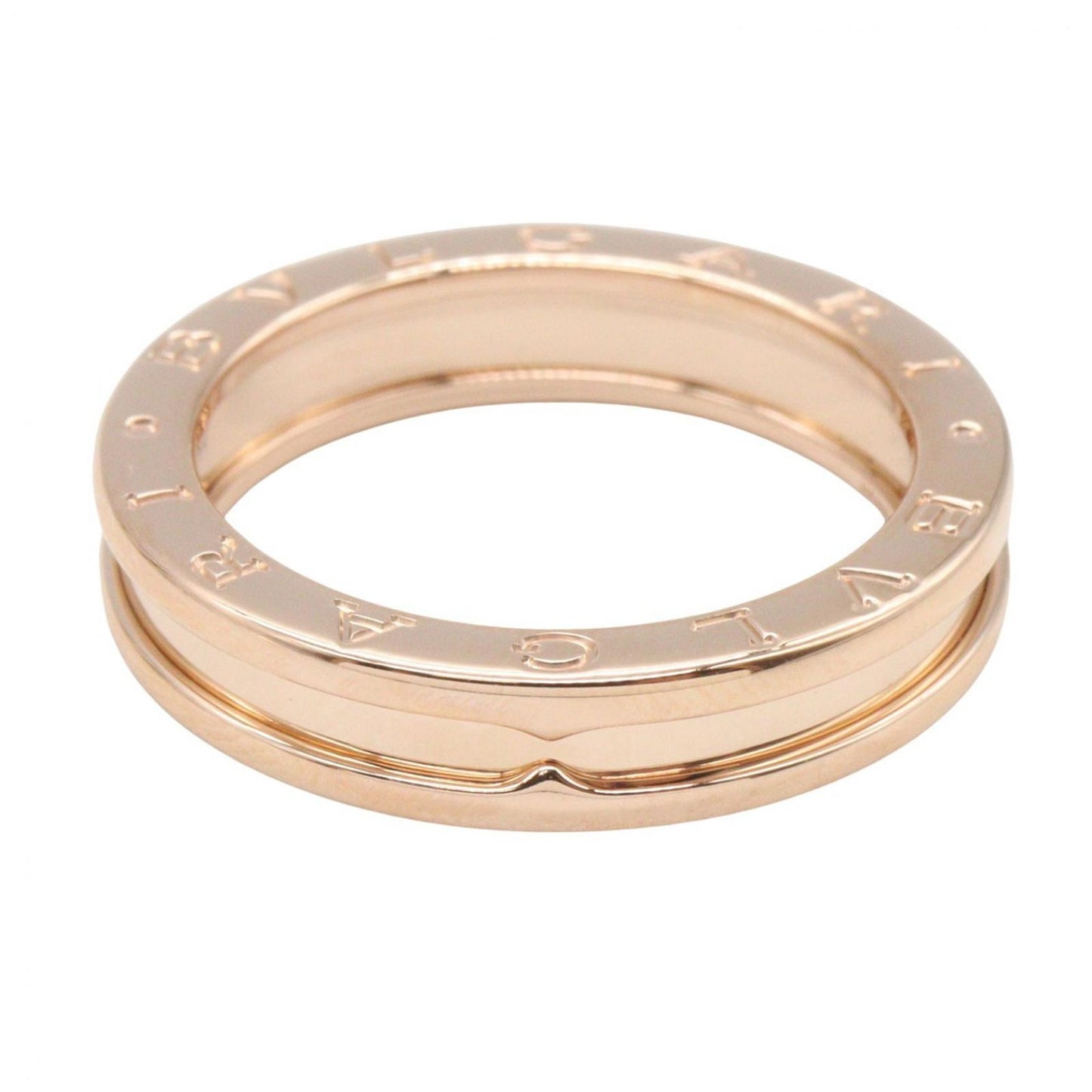Bvlgari Ring B-zero One Band 18k Pink Gold — view 2