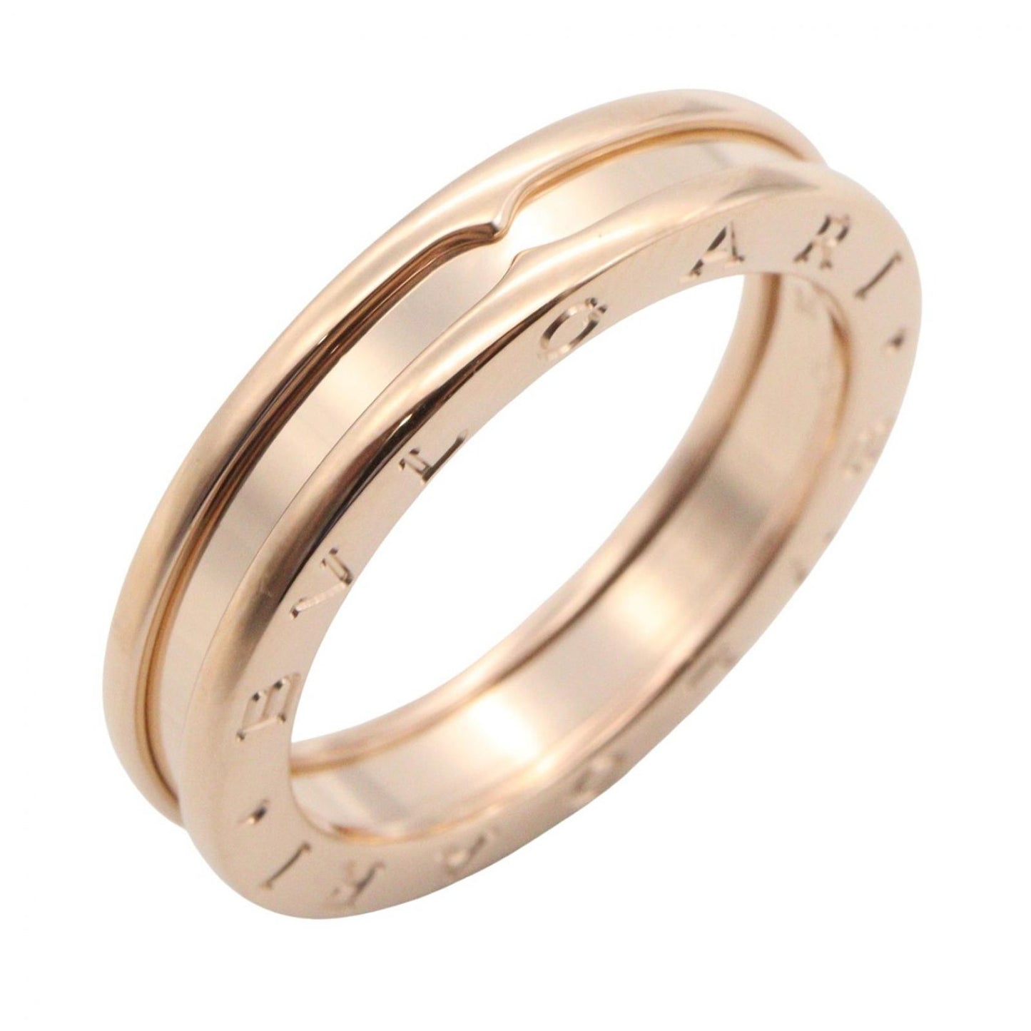 Bvlgari Ring B-zero One Band 18k Pink Gold