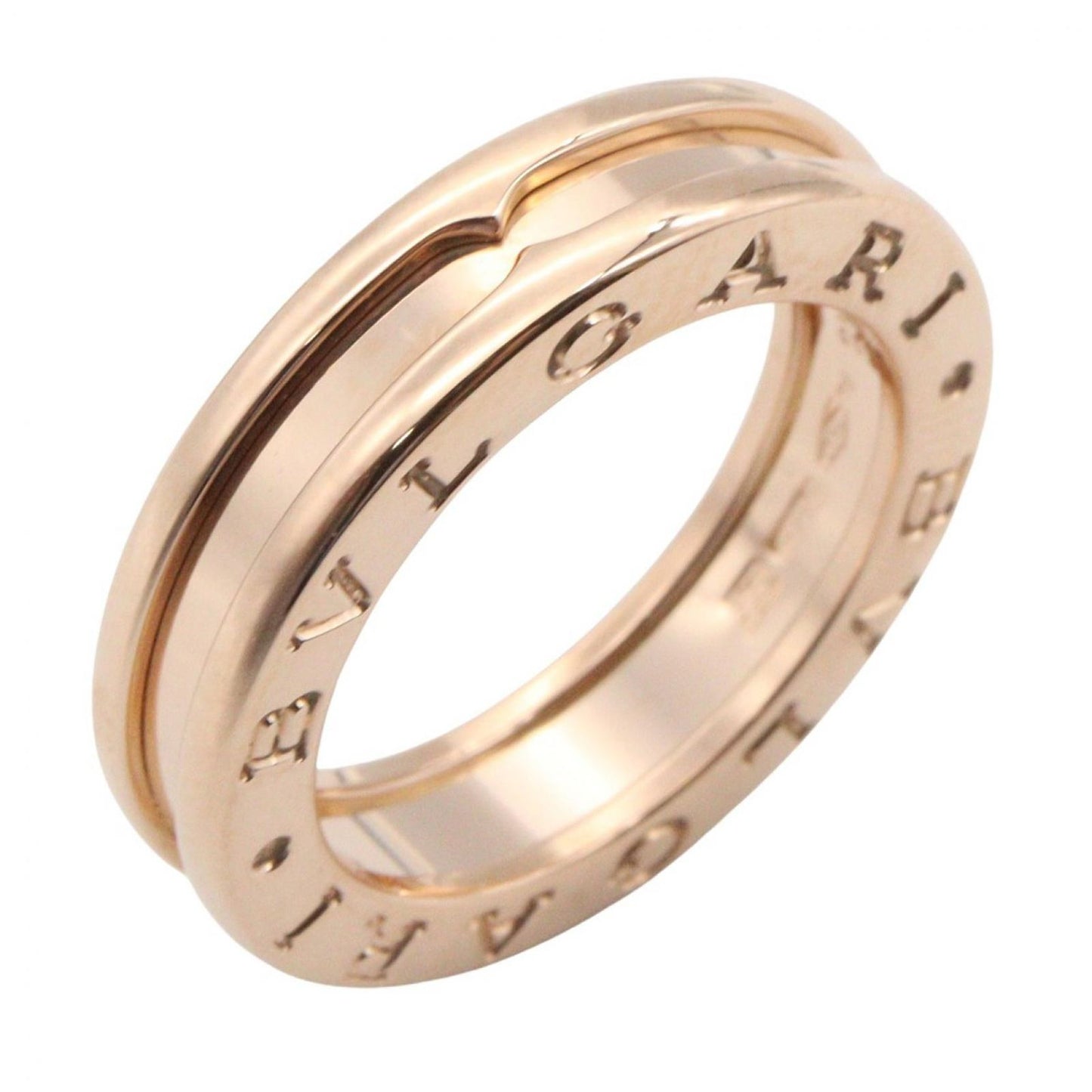 Bvlgari Ring B-zero One Band 18k Pink Gold
