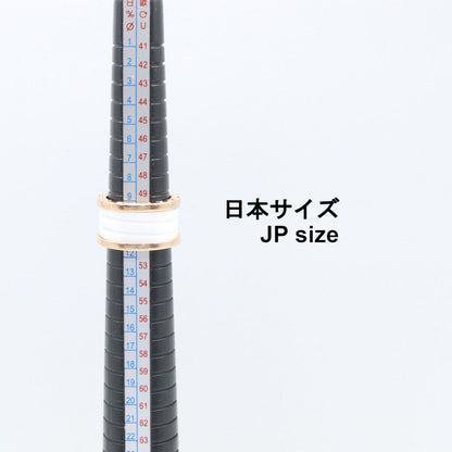 Bvlgari Ring B-zero One Band Ceramic 18k Pink Gold — view 5